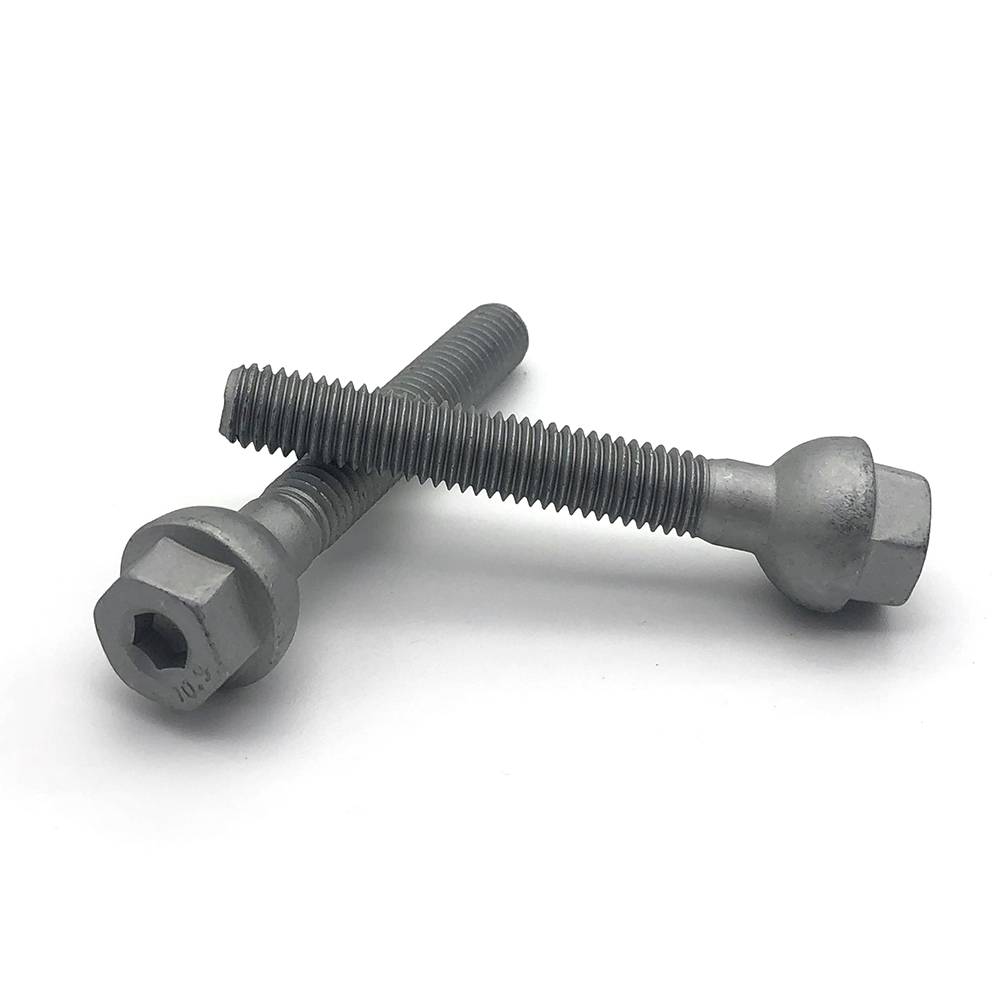 達(dá)克羅內(nèi)六角螺絲 10.9級外六角臺階螺絲 高強(qiáng)度螺栓 汽車螺栓 定制非標(biāo)螺栓螺絲