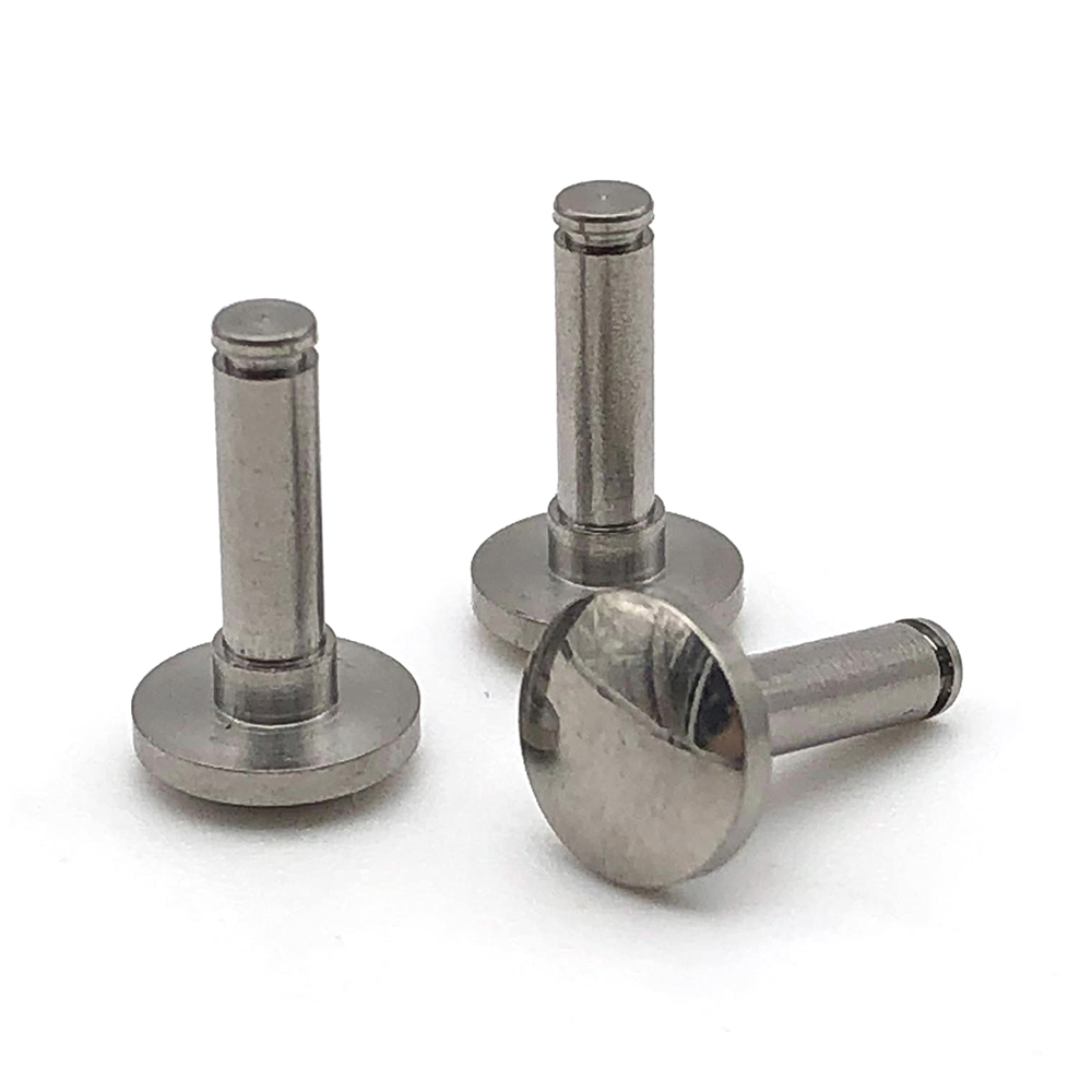 機(jī)加工車床量具圓銷加工SUS303 五金加長轉(zhuǎn)軸車件 定位銷口紅銷軸