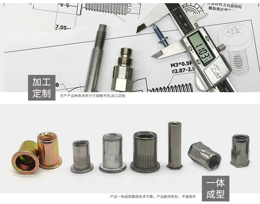 非標(biāo)鉚螺母 非標(biāo)鉚螺母