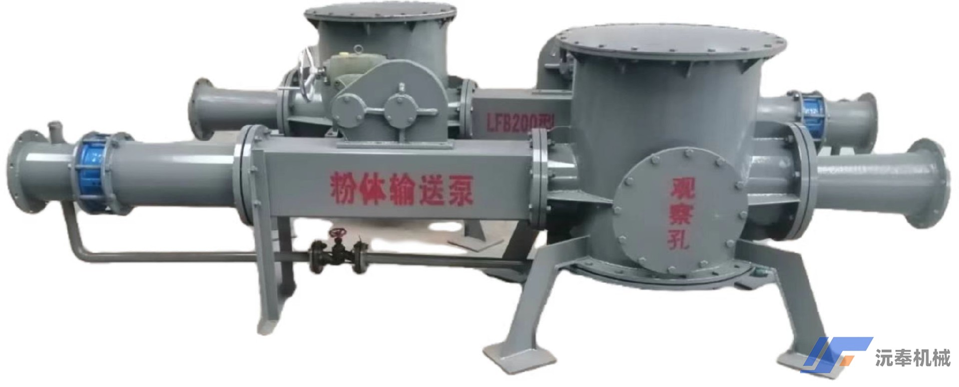 吉林鈣粉粉體輸送泵-氣力輸送料封泵PLC自動(dòng)化控制系統(tǒng)